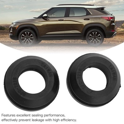2x PCV Breather Valve Grommets Rubber Black Replace For SB SET