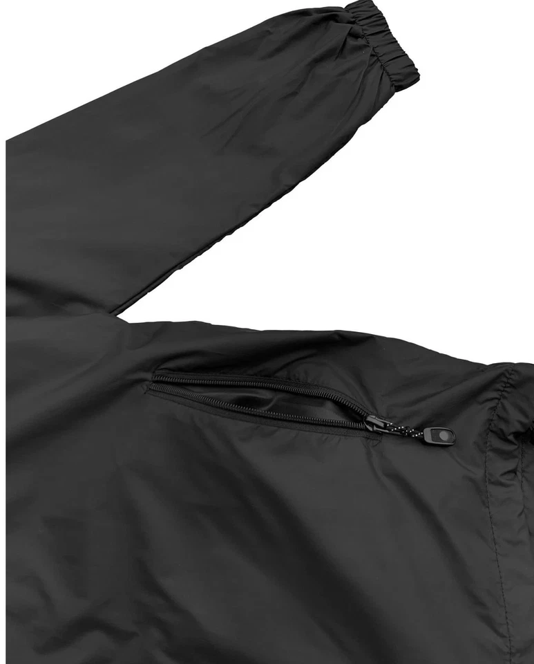 Conjunto completo de chándal para hombre ropa deportiva rompevientos traje para correr superior e inferior Foto 3 de 4