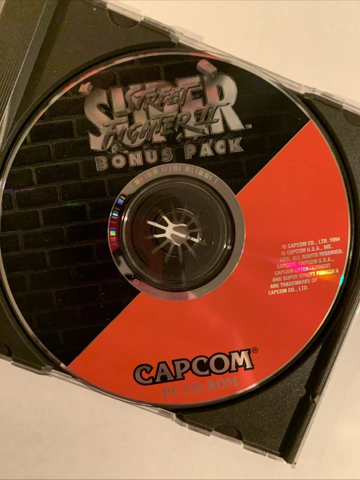 Super Street Fighter II Bonus Pack PC-CD-Rom, 1995 Capcom, Manual.,Very Good - Image 3 of 3
