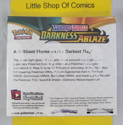 Pokémon Sword & Shield Darkness Ablaze Booster Box Card Game for