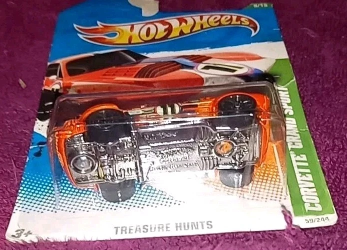 2011 Hot Wheels Treasure Hunt #9 Corvette Grand Sport - Image 2 of 3