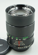 Vivitar 135mm f/2.8 MF Telephoto Lens M42 Mount w/ Caps 936