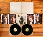 The Beatles White Album LP Vinyl Complete Photos/Poster 1968 US #d Pressing VG