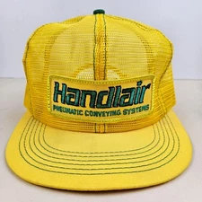 Vintage USA MADE K BRAND Handlair Patch Full Mesh Trucker Hat Snapback Cap