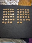 56 Nice 1935 D&S Mint Marked Lincoln Wheat Pennies.