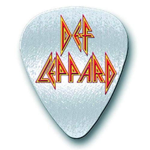 Def Leppard Pick Logo Pin Badge NEW OFFICIAL