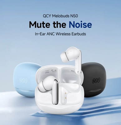ANC-Kopfhörer Bluetooth 5.4, Multipoint, 12mm Treiber   Kabellose In-Ear