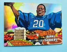 2026 Leaf Barry Sanders Anime Nation #OVA-2 Silver Detroit Lions