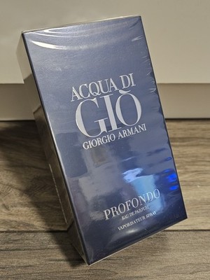 Giorgio Armani Acqua di Gio Profondo 125ml Eau de Parfum Neu & Ovp
