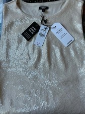 EXPRESS Body Contour Bodysuit - Sequin Sleeve...