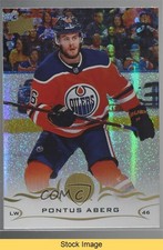 2018-19 Upper Deck Speckled Rainbow Foil Pontus Aberg #73 READ 7l6