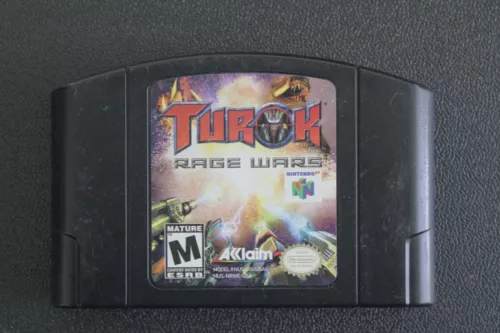 Turok 1 & 2 Rage Wars and Seeds of Evil - Nintendo 64 [N64] NA Authentic, Tested