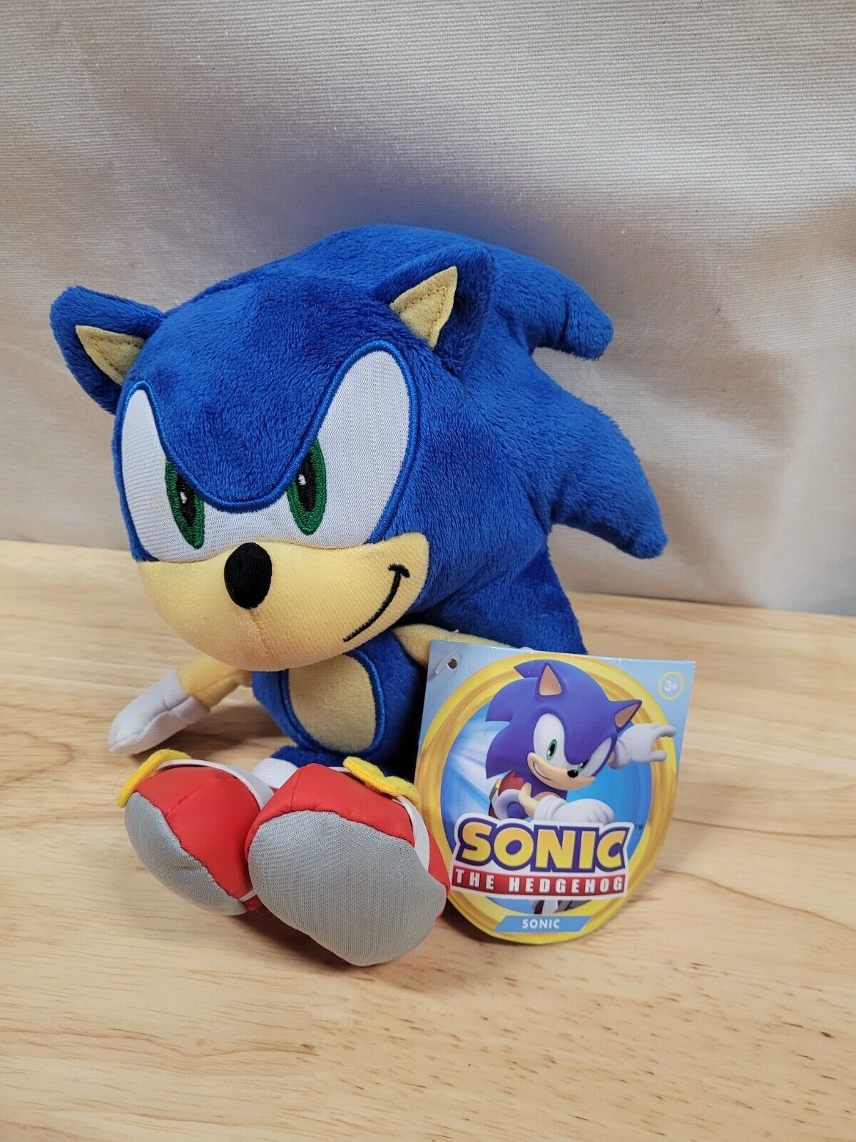 Sonic The Hedgehog Plush Movie SEGA Toys Stuffed Figure New Tags 2022