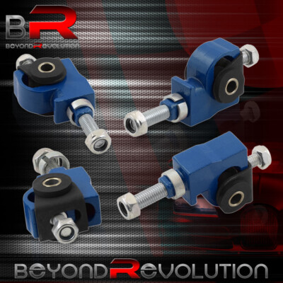 For 1994-2001 Integra DC2 Blue Front Suspension Adjustable Camber Arm Kit 4PCS