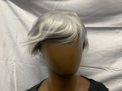Women s Unbranded Silver Pixie Cut Wig
