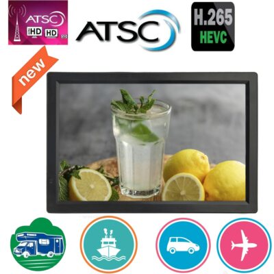 14 inch HD Portable Mini TV Built In ATSC-T Digital Tuner Atsc Decoder