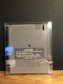 🔥NFL Football-Nintendo 1989-TESTED/WORKS-NES Game W/ Protective Case🔥