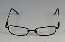 FOSSIL EYEWARE JONATHAN BLACK METAL FLEX HINGED RX EYEGLASS SUNGLASS FRAME