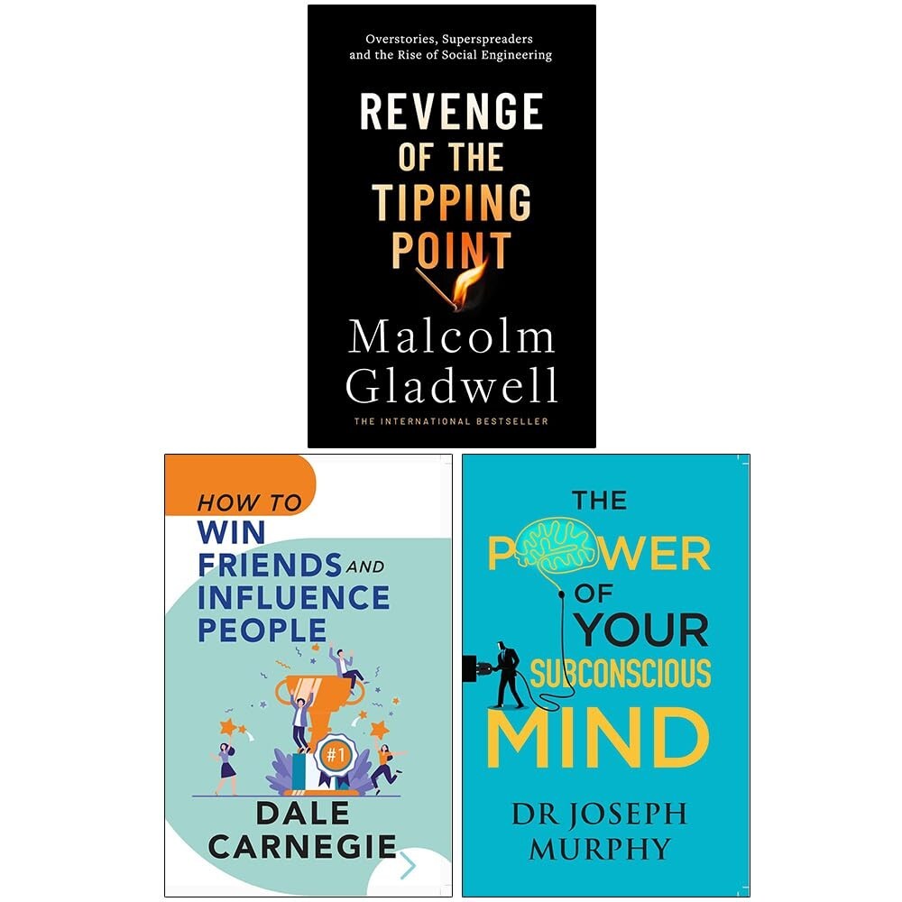 Revenge Tipping Point,How Win Friends Influence,Power Your Subconscious 3 Books - Image 4