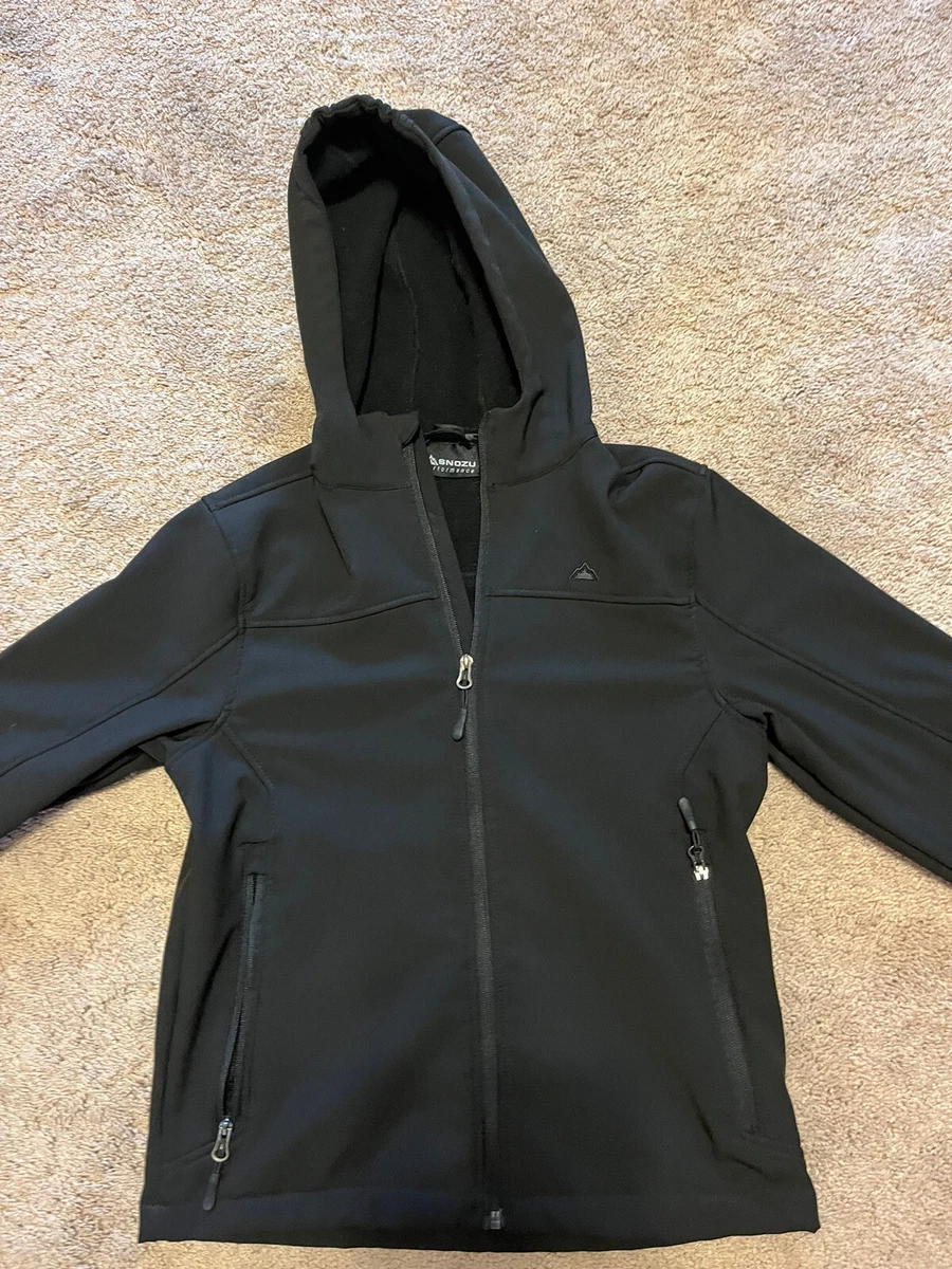 SNOZU PERFORMANCE BOYS MEDIUMWEIGHT JACKET BLACK SIZE M 10 12