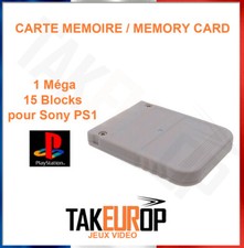 Carte Mémoire PlayStation 1 (PS1) - Jeu Stars! Éditeur Star Wars, Sortie 2003, Bon état