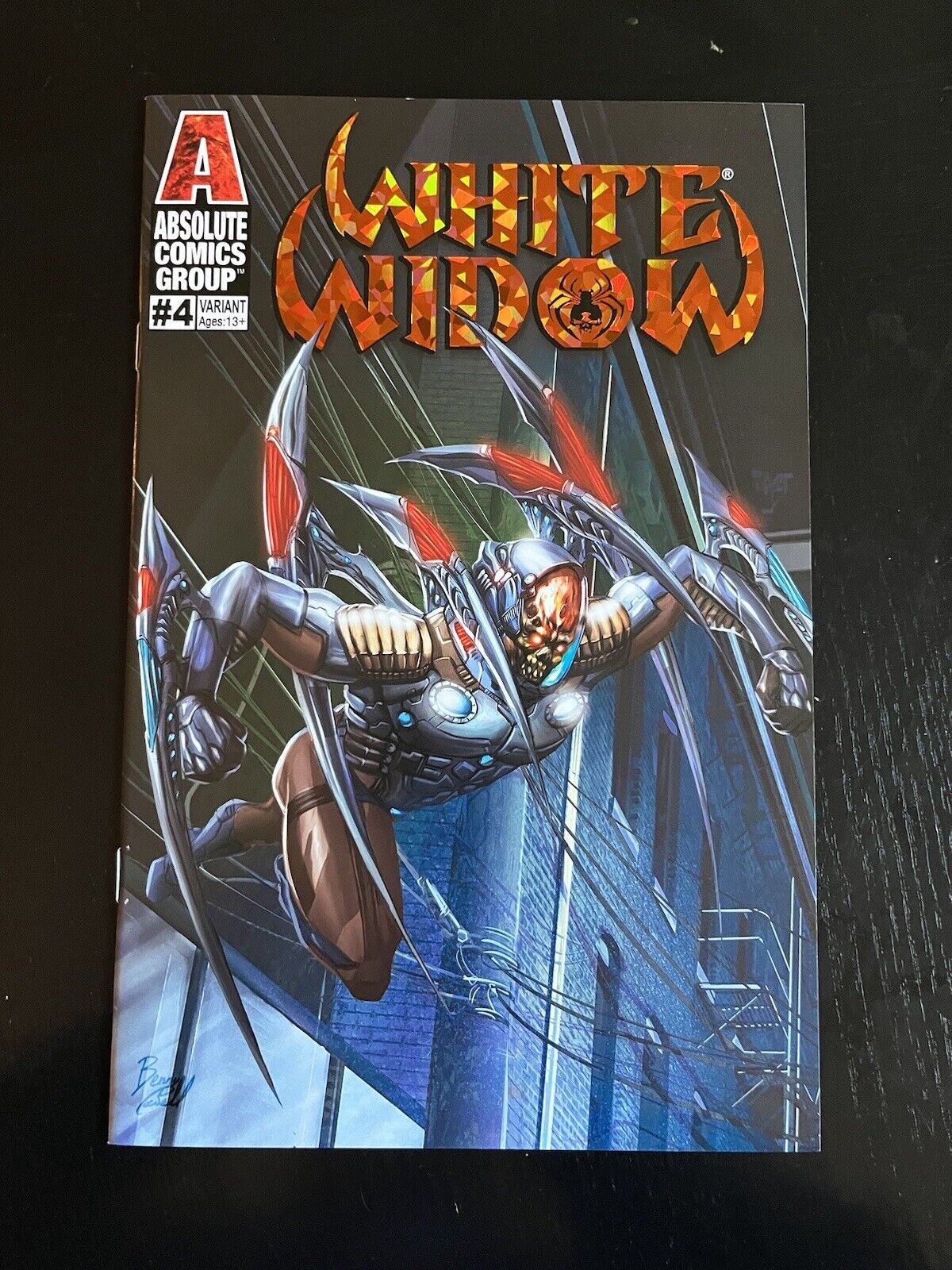 White Widow #4 - (2020) - Recluse Unbound Variant - Absolute Comics - VF/NM