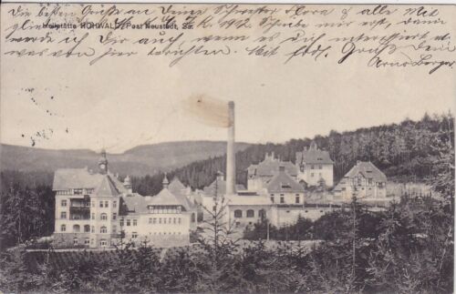 uralte AK, Heilstätte Hohwald, Post Neustadt Sa. - Bild 1 von 1