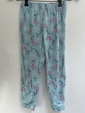 Sonoma Kids Girls Mermaid Seashell Print 100 Polyester PJ Pants Light Green 8