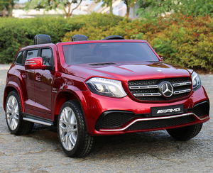 Details About Mercedes Gls63 Amg Model Hl228 Electric Ride On Car For Kids 2 Seats Red