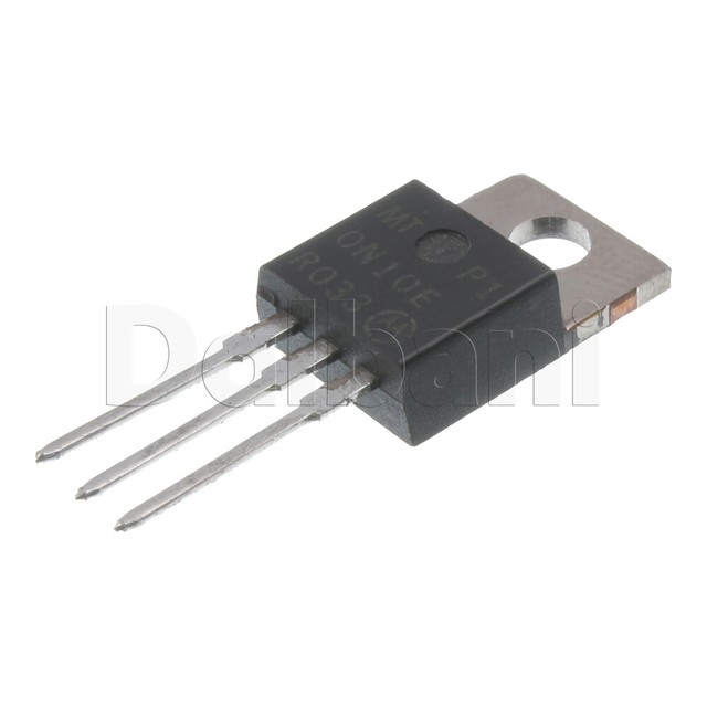 Transistor MOSFET IRF733 N Channel - Boîtier TO220, Marque Motorola, Neuf
