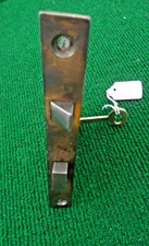 RARE NORWICH # 205 MORTISE LOCK w/KEY - NARROW FACE FOR THIN DOOR 1892 (19871)