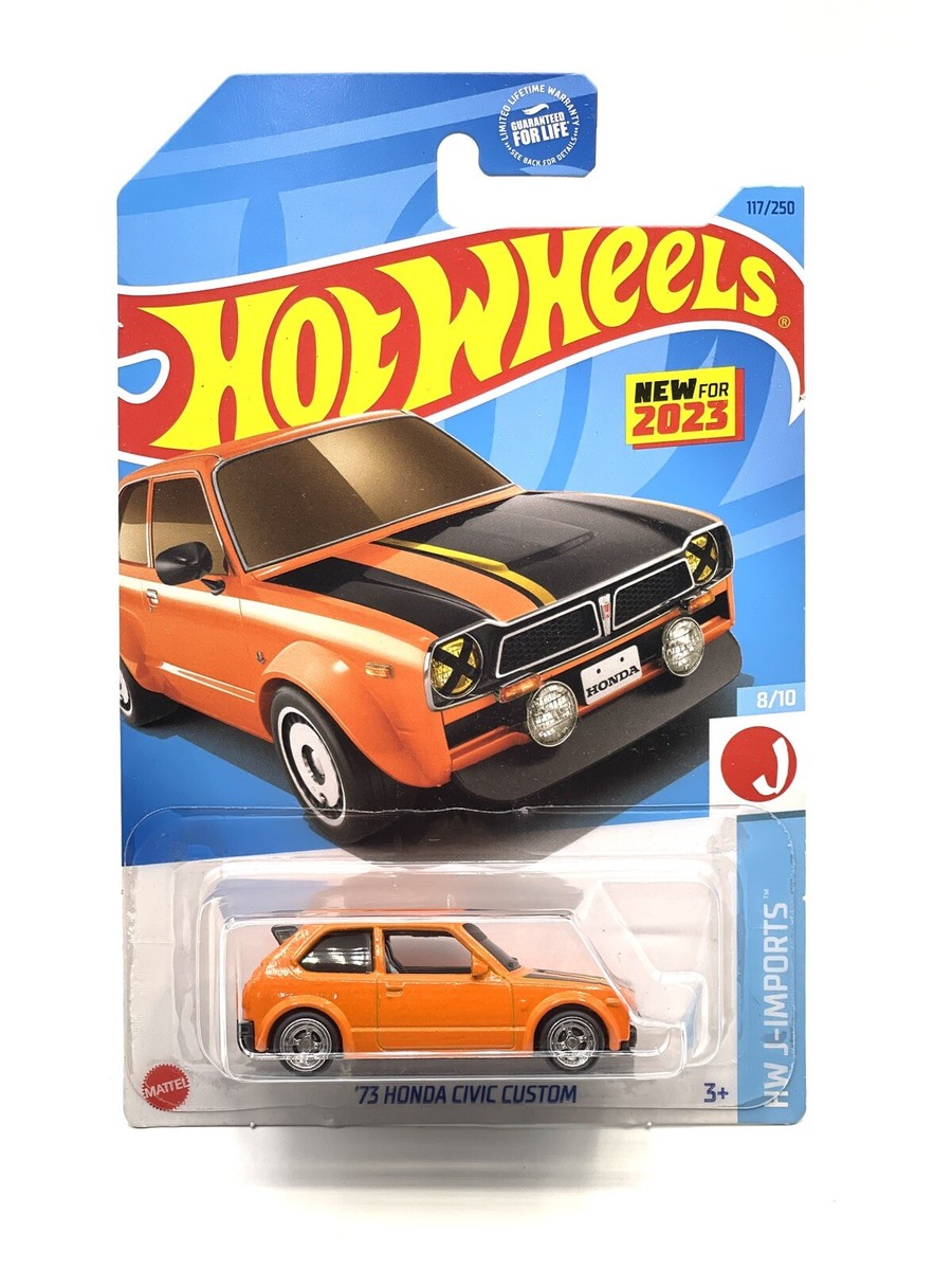 ホットウィール73 ホンダ シビック カスタム & エアロ リフト ホットウィール ベーシックカー '73 ホンダ シビック カスタム