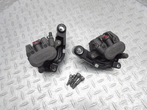 1994 91-94 Honda GL1500 Goldwing OEM Front Brake Calipers Pair Bolts