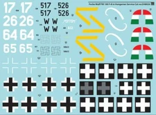 SBS Model D48026 1/48 Focke-Wulf Fw190F-8 in Hungarian Service
