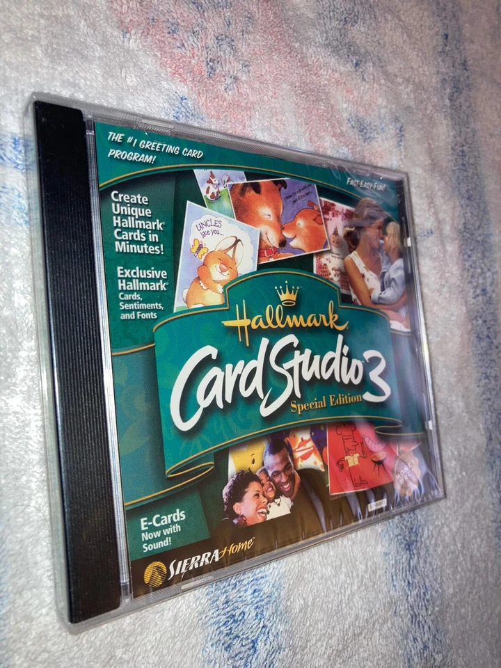 Hallmark Card Studio 3 Special Edition PC CD Design Greetings Windows NOS New - Image 2 of 4