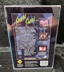 Sewer Shark 1992 Sega CD *Rough Manual Not Original Insert