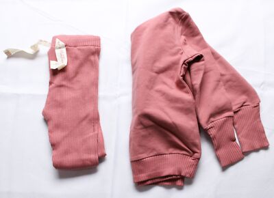 Mon Tressor Toddler Girl's 2-Piece Proud in Print Ensemble Set EJ2 Rose Size 3Y