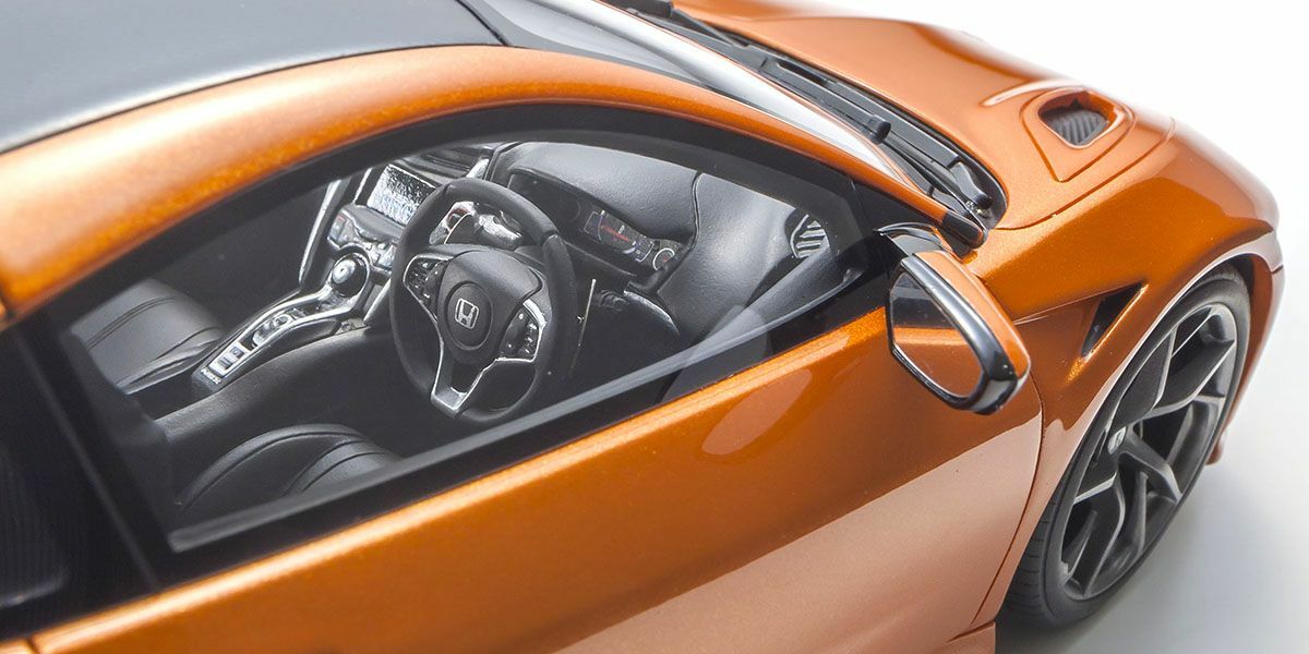Honda NSX (orange color) SAMURAI 1/18 Model Cars [No Honda NSX (orange color) SAMURAI 1/18 Model Cars [No
