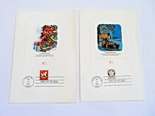 1978 First Day of Issue Christmas FLEETWOOD CHEYENNE WYOMING-Mel Crawford Paint 