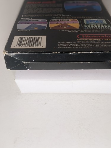 Mach Rider Mattel Canadian Version (Nintendo NES, 1985) Complete - Picture 11 of 12