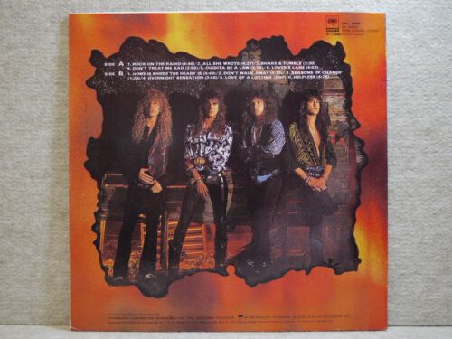 Firehouse Same 1991 Korea LP Picture & Lyric W/Insert EX ~ NM - Imagen 2 de 6