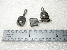 6-32 X 5/8" CAPTIVE THUMB SCREW STAINLESS RAF 0392SS - 4 pcs