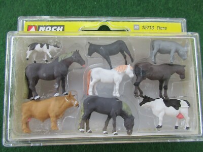 NOCH HO - Farm Animals (9 pcs) #15713 (NIB)