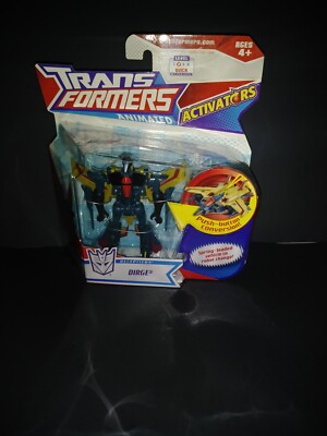 Transformers Animated Activators decepticon seeker conehead dirge new  sealed
