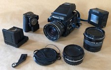 Mamiya 645 1000 S + objectif Mamiya Sekor C 35 mm F3.5