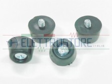 KIT PIEDINO IN GOMMA CON VITE MACINADOSATORE OBEL EB 4pz COD.PD019