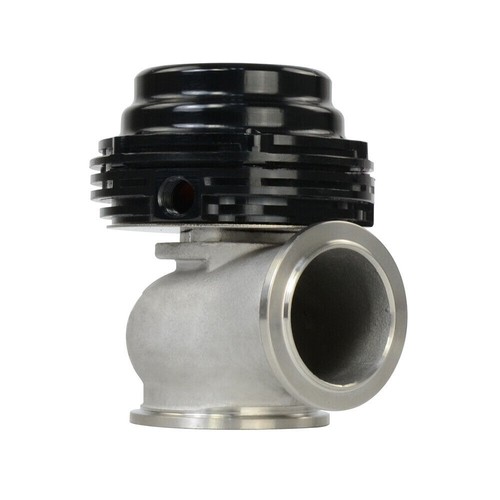 38mm External Waste Gate Turbo Wastegate Black W/ V-Band Flange Kit 17/20 PSI - Picture 8 of 11