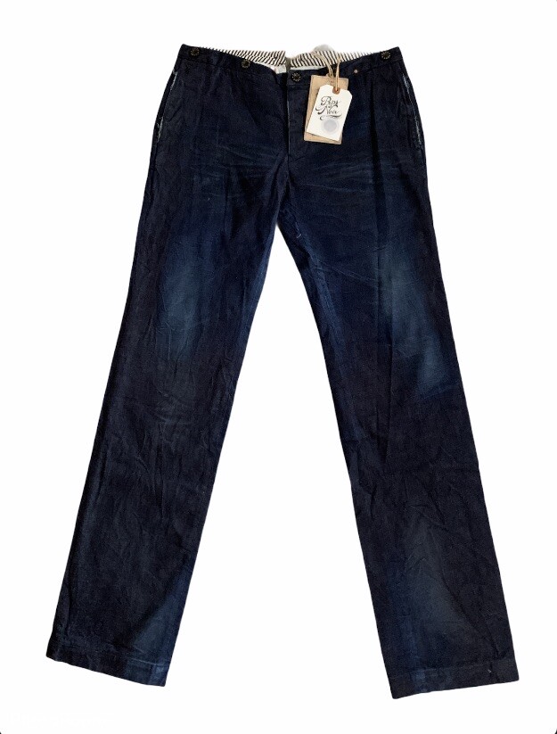 PRPS NOIR Japanese Very Dark Denim Jeans 32x37 Unreleased SAMPLE