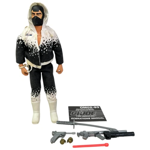 GI Joe Hall Of Fame Storm Shadow 12" Action Figure With Accessories 1991 Hasbro