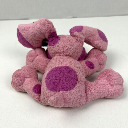 Plush Puppy Dog Fisher Price RARE Blues Clues Magenta MINI Mattel Nickelodeon - Picture 3 of 13